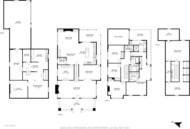 571 N Main St, Glen Ellyn, IL 60137 - view of property floor plan