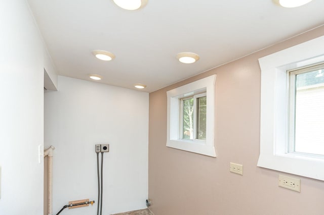 432 E Elm St, Sycamore, IL 60178 - washroom with plenty of natural light and electric dryer hookup