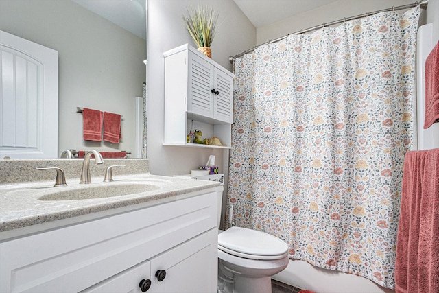 3872 Stadium St, Portage, IN 46368 - bathroom featuring vanity and toilet