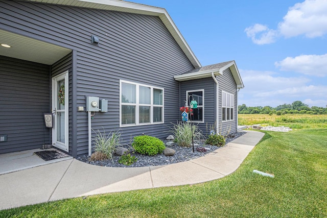 3872 Stadium St, Portage, IN 46368 - view of property exterior with a lawn
