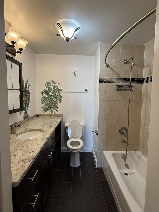 6033 N Sheridan Rd Unit 11L, Chicago, IL 60660 - full bath with vanity, bathing tub / shower combination, and tile patterned floors