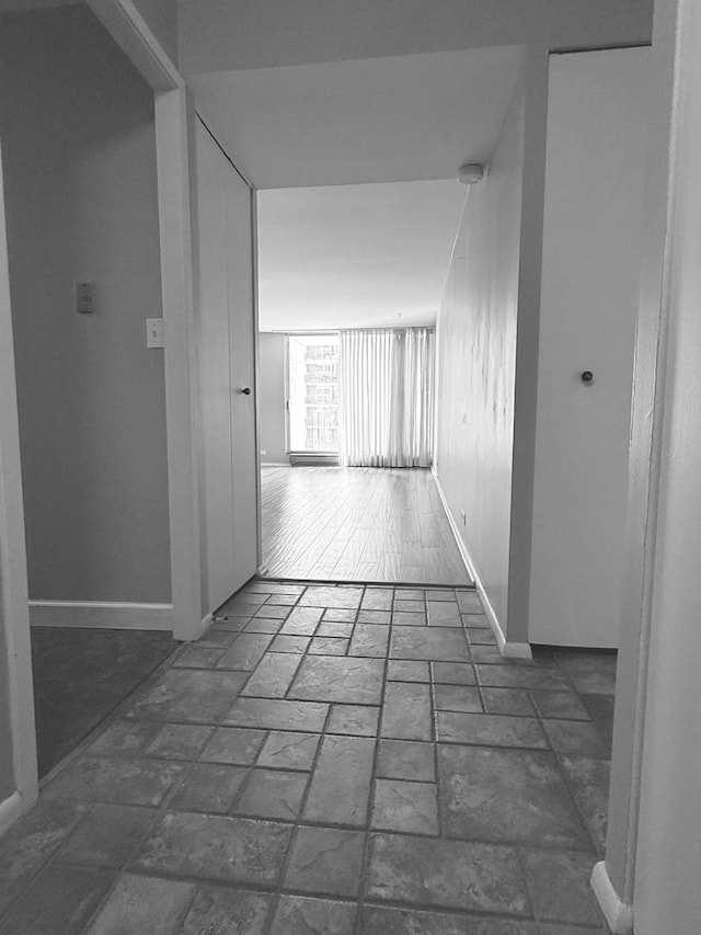 6033 N Sheridan Rd Unit 11L, Chicago, IL 60660 - hall featuring baseboards