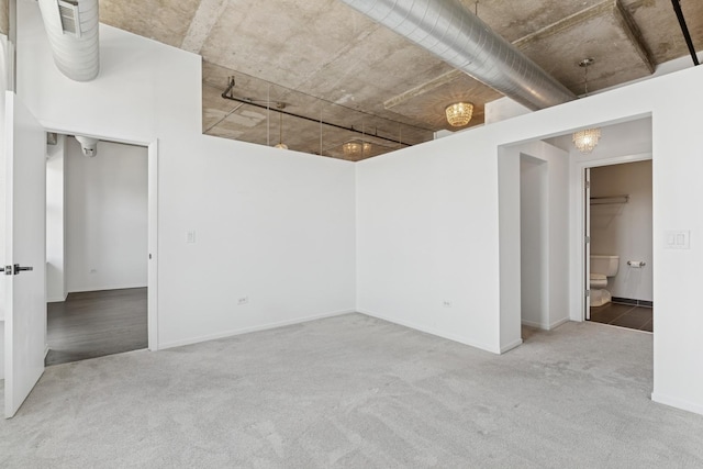 6 S Laflin St Unit 607, Chicago, IL 60607 - unfurnished room featuring carpet flooring