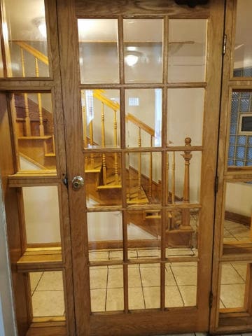 2121 N Saint Louis Ave Unit 3S, Chicago, IL 60647 - doorway with french doors