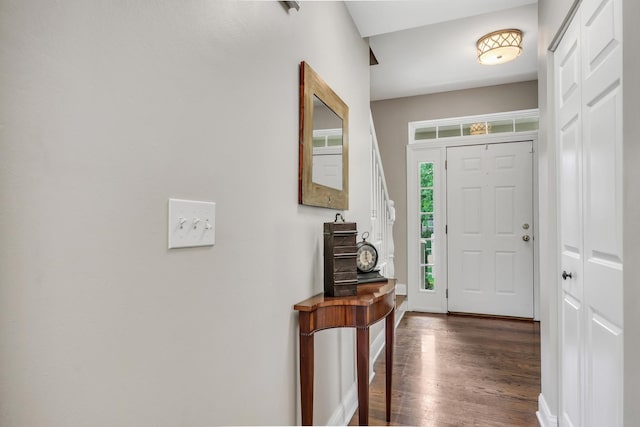 1312 Dorchester Dr, Mundelein, IL 60060 - entryway with wood finished floors