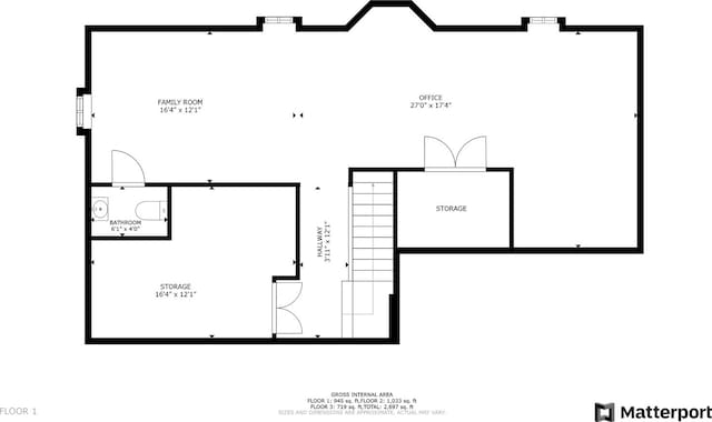 1312 Dorchester Dr, Mundelein, IL 60060 - view of room layout
