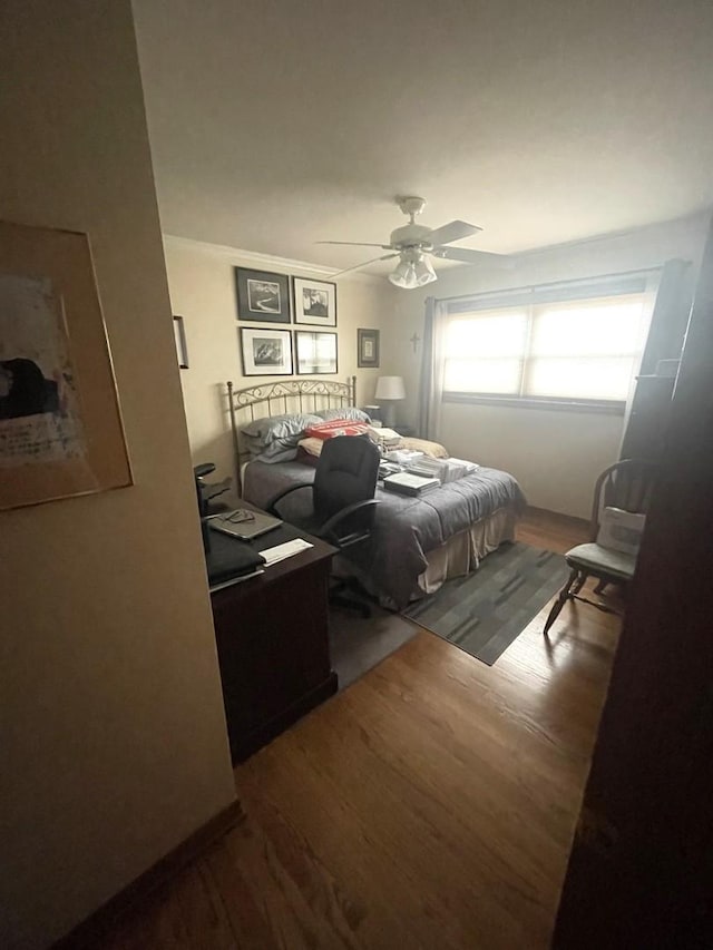 10752 S S Ave E, Chicago, IL 60617 - bedroom featuring wood finished floors and ceiling fan