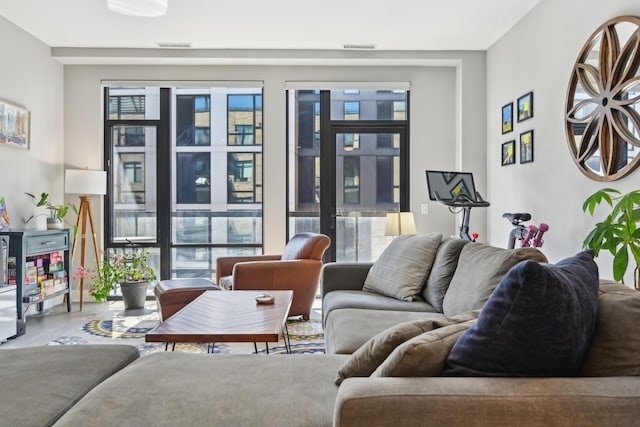 1701 W Webster Ave Unit 512, Chicago, IL 60614 - living area featuring wood finished floors