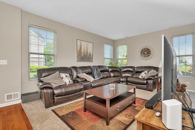 5011 Elmira Ct, Plainfield, IL 60586 - living area featuring wood finished floors and baseboards