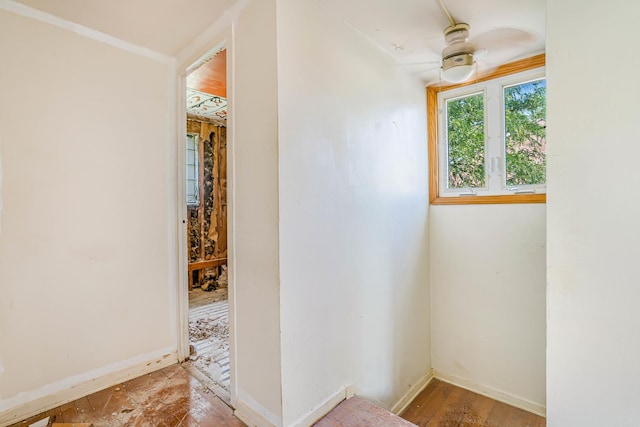 17 Michael Rd, Park Forest, IL 60466 - hall featuring baseboards and wood finished floors
