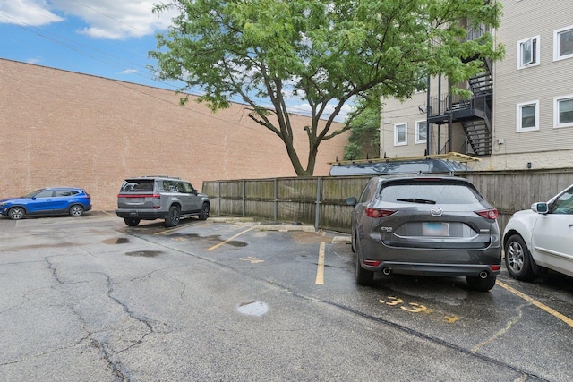 2511 W Moffat St Unit 501, Chicago, IL 60647 - view of uncovered parking lot