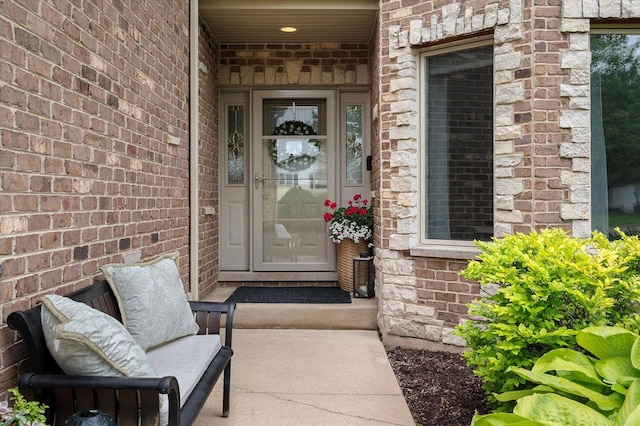 601 W Crockett Ave, Elmhurst, IL 60126 - view of exterior entry featuring brick siding and covered porch