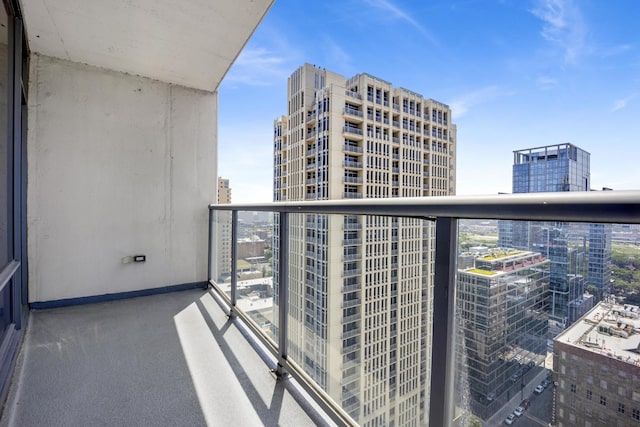 100 E 14th St Unit 2007, Chicago, IL 60605 - balcony with a view of city