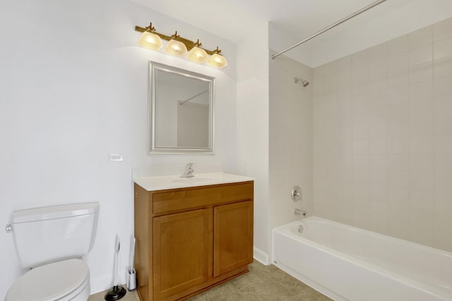 100 E 14th St Unit 2007, Chicago, IL 60605 - full bathroom with vanity and shower / bathtub combination
