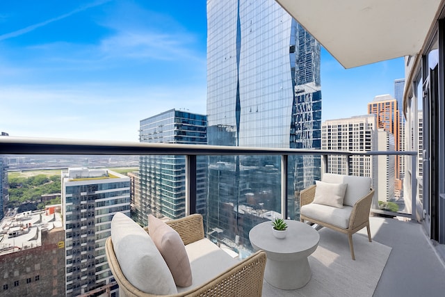 100 E 14th St Unit 2007, Chicago, IL 60605 - balcony featuring a view of city