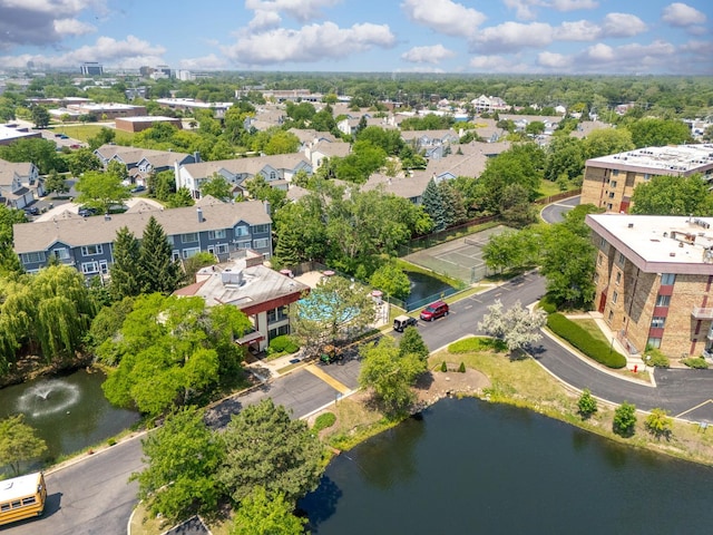 5550 Astor Ln Unit 214, Rolling Meadows, IL 60008 - bird's eye view of a large body of water