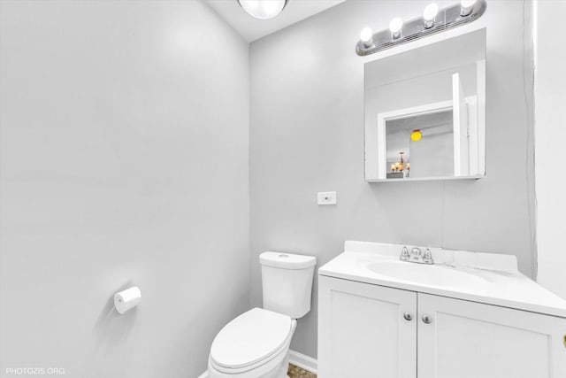 9205 Potter Rd Unit 1C, Des Plaines, IL 60016 - half bath with toilet and vanity