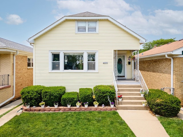 4130 N Oketo Ave, Norridge, IL 60706 - view of front of home with a front yard