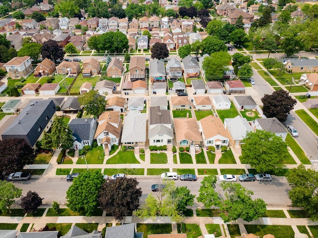 4130 N Oketo Ave, Norridge, IL 60706 - aerial view of property's location featuring nearby suburban area