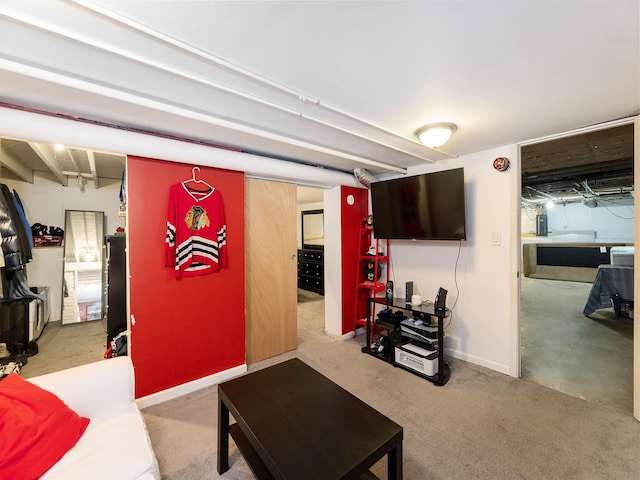 4130 N Oketo Ave, Norridge, IL 60706 - living area with baseboards