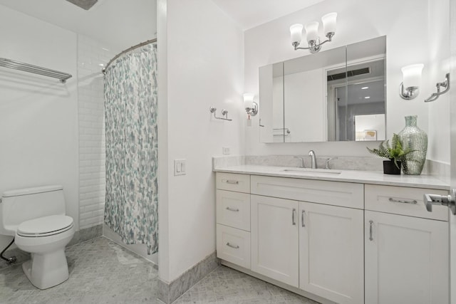 680 N Lake Shore Dr Unit 321, Chicago, IL 60611 - full bath featuring vanity and a shower with curtain