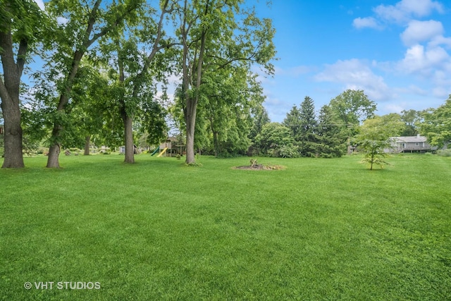 2S234 Harter Rd, Elburn, IL 60119 - view of grassy yard featuring a playground