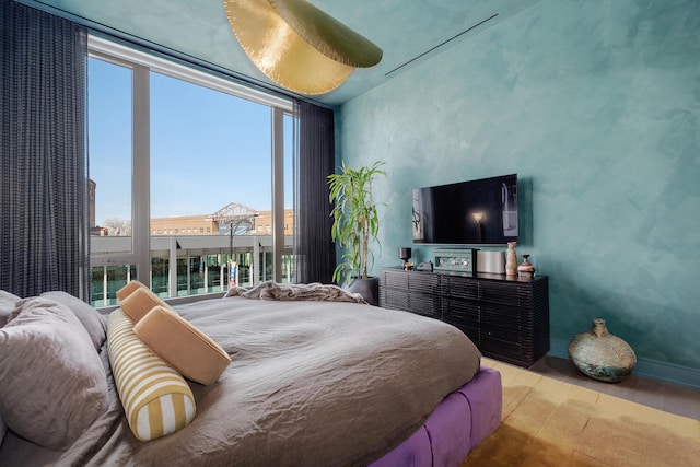 1550 N Clark St Unit 302, Chicago, IL 60610 - bedroom with attic access