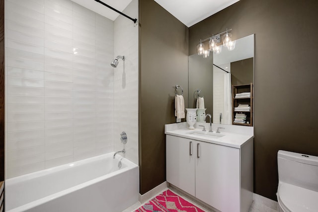1550 N Clark St Unit 302, Chicago, IL 60610 - full bathroom featuring vanity and  shower combination