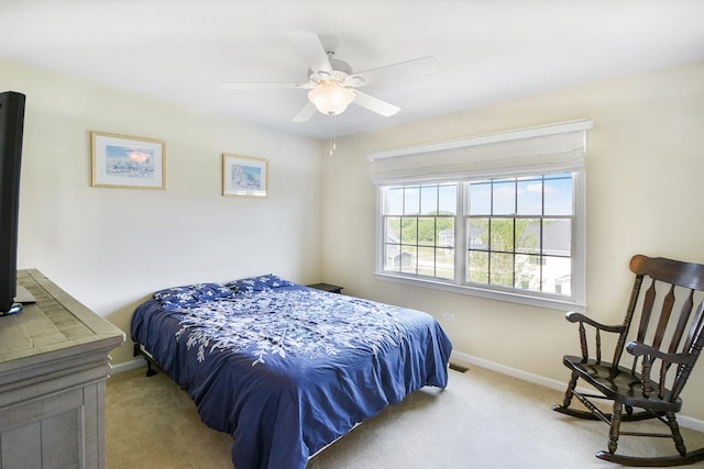 40 Open Pkwy N, Hawthorn Woods, IL 60047 - bedroom featuring carpet and ceiling fan