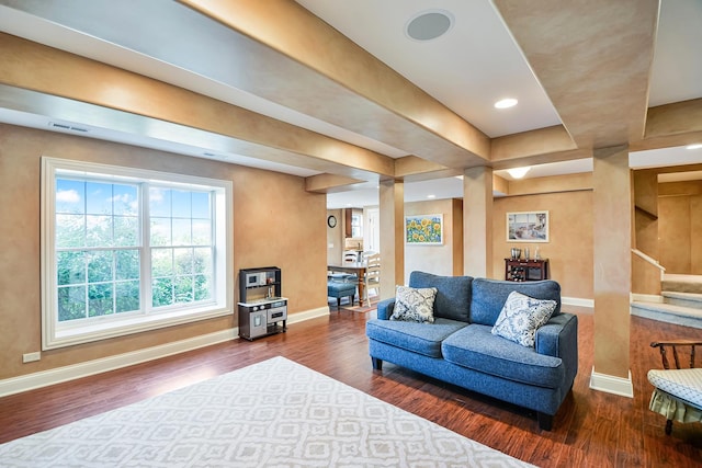 40 Open Pkwy N, Hawthorn Woods, IL 60047 - living area featuring wood finished floors
