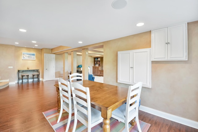 40 Open Pkwy N, Hawthorn Woods, IL 60047 - dining area with wood finished floors and recessed lighting
