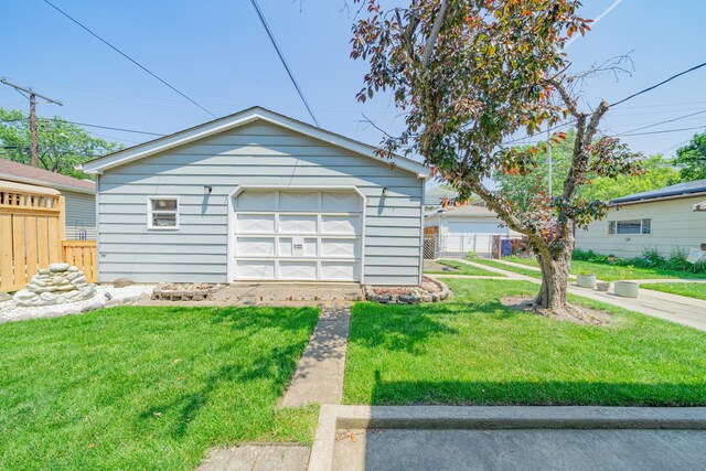 3009 N 78th Ct, Elmwood Park, IL 60707 - view of detached garage