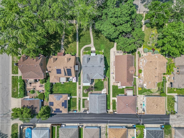 3009 N 78th Ct, Elmwood Park, IL 60707 - aerial view of property and surrounding area featuring nearby suburban area