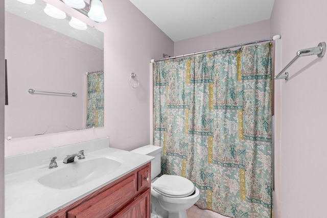 731 Queens Gate Cir, Sugar Grove, IL 60554 - full bathroom with vanity and a shower with curtain