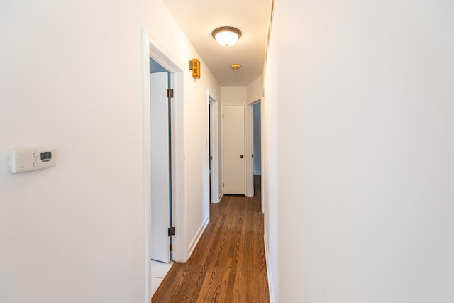 7356 N Nora Ave, Niles, IL 60714 - corridor featuring wood finished floors and baseboards