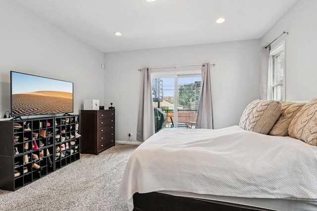 3041 N California Ave Unit 1, Chicago, IL 60618 - carpeted bedroom featuring recessed lighting