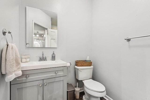 3041 N California Ave Unit 1, Chicago, IL 60618 - bathroom featuring vanity and toilet