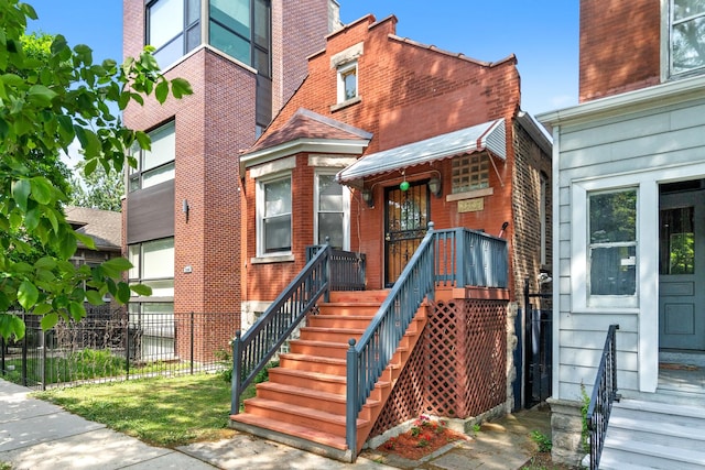3609 S Leavitt St, Chicago, IL 60609 - view of front facade with brick siding