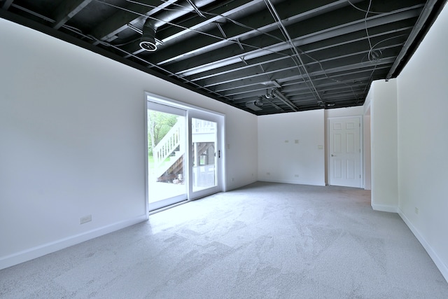 105 Haman Rd, Inverness, IL 60067 - carpeted empty room with baseboards
