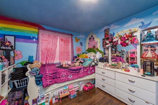 42478 N Lake Ave, Antioch, IL 60002 - bedroom with dark wood-style floors