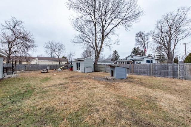 42478 N Lake Ave, Antioch, IL 60002 - fenced backyard featuring a storage shed