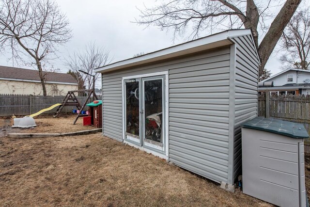 42478 N Lake Ave, Antioch, IL 60002 - view of outbuilding featuring a playground