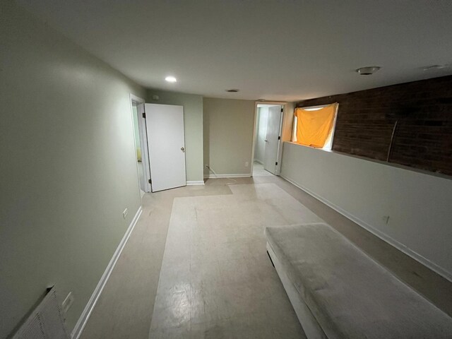 1330 W Norwood Ave, Chicago, IL 60660 - corridor featuring recessed lighting and baseboards
