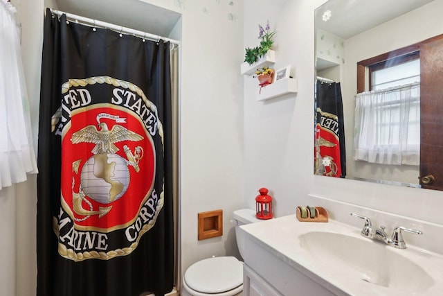 10956 S Nagle Ave, Worth, IL 60482 - bathroom featuring vanity and a shower with shower curtain