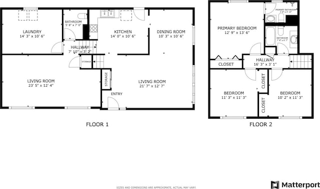10956 S Nagle Ave, Worth, IL 60482 - view of floor plan / room layout