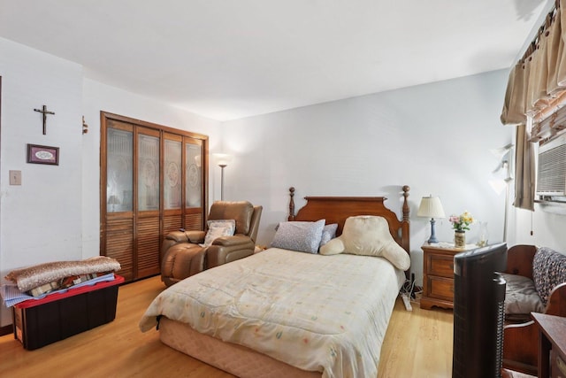 10956 S Nagle Ave, Worth, IL 60482 - bedroom with light wood finished floors and a closet