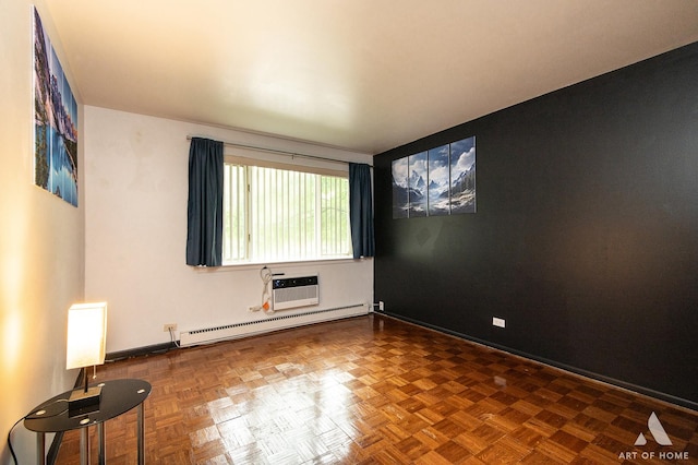 101 N Peartree Ln Unit 101, Arlington Heights, IL 60004 - empty room featuring a baseboard radiator and baseboards