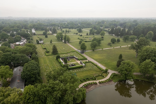 101 N Peartree Ln Unit 101, Arlington Heights, IL 60004 - aerial view of property's location with rural landscape and a large body of water