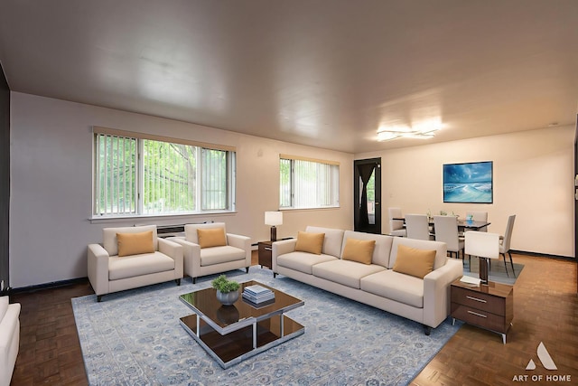 101 N Peartree Ln Unit 101, Arlington Heights, IL 60004 - living area with baseboards