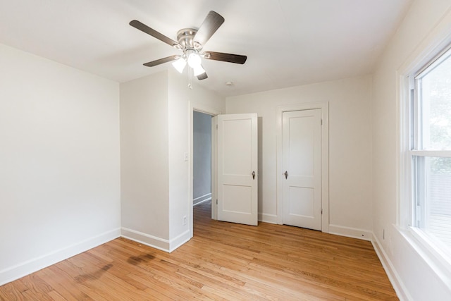 310 Virgil St, Maple Park, IL 60151 - unfurnished room featuring light wood-style floors and a ceiling fan